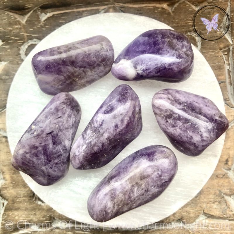 Amethyst Tumble Stone - X-Large